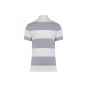 Polo rayé manches courtes unisexe