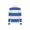 Polo rayé manches longues unisexe