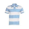 Polo rayé bicolore