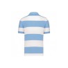 Polo rayé bicolore