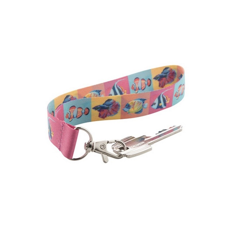 Porte-clés avec mousqueton 100% imprimé