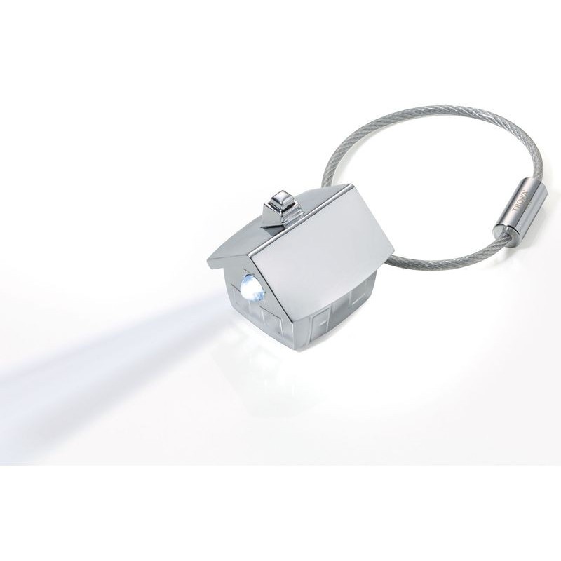 Porte-clés lampe maison design