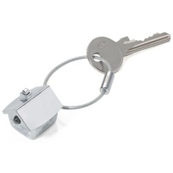 Porte-clés lampe maison design