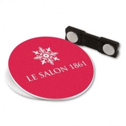 Badge avec aimant