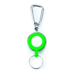 Porte-badge avec mousqueton