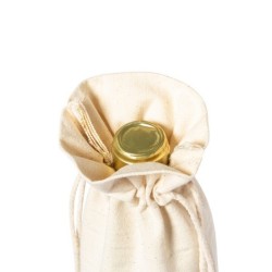 Sac à bouteille en coton bio