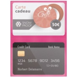 Etui 2 cartes de crédit en PVC