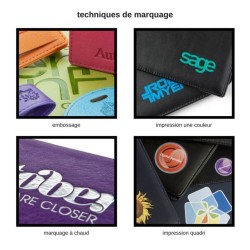 Porte-cartes slim (2) en cuir