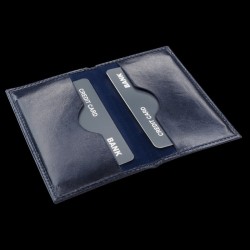 Porte cartes en cuir anti-RFID