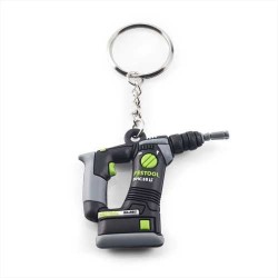 Porte-clés PVC souple 3D 2 faces, 40 x 20 mm