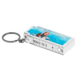 Porte-clés mètre pliant