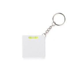 Porte-clés avec niveau et mètre ruban RIZO 1m