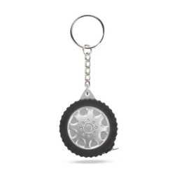 Porte-clés avec mètre ruban TIRE 1m