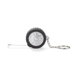 Porte-clés avec mètre ruban TIRE 1m