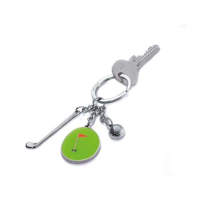 Porte-clés golf luxe
