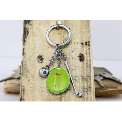 Porte-clés golf luxe