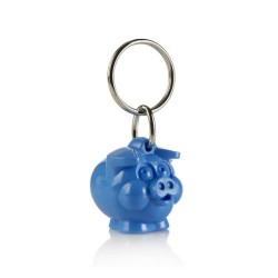 Porte-clés cochon smiley