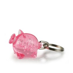 Porte-clés cochon happy