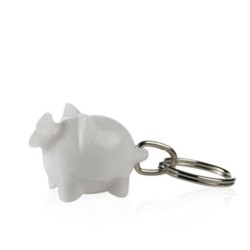 Porte-clés cochon happy