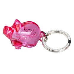 Porte-clés cochon cutie recyclé
