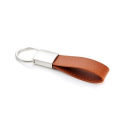 Porte clé boucle en cuir