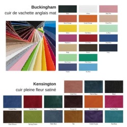 Porte clé boucle en cuir