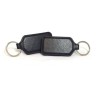 Porte clé rectangulaire en cuir
