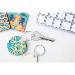 Porte-clés en bois léger