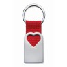 Porte clef coeur en métal