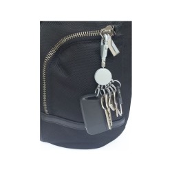 Porte-clés métal multi-anneaux