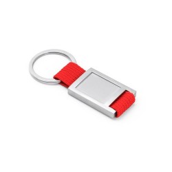 Porte-clés en métal et webbing