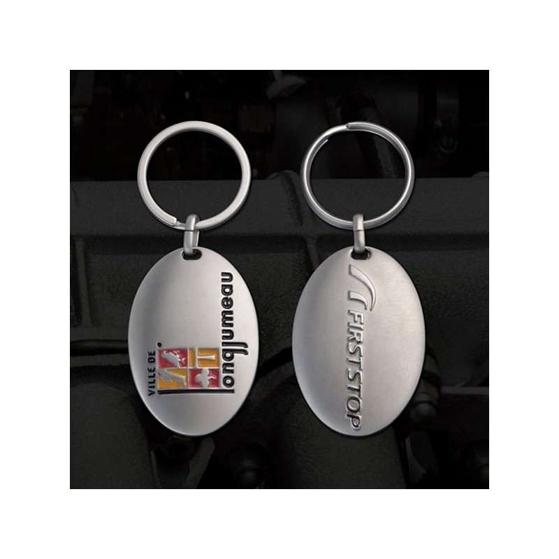 Porte-clés galet 3D