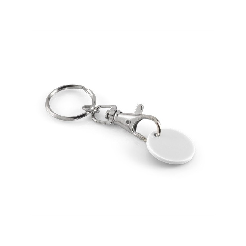 Porte-clés jeton classique avec jeton plastique