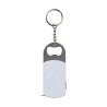 Porte-clés décapsuleur, mètre et lampe