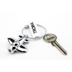 Porte-clés lampe avion luxe