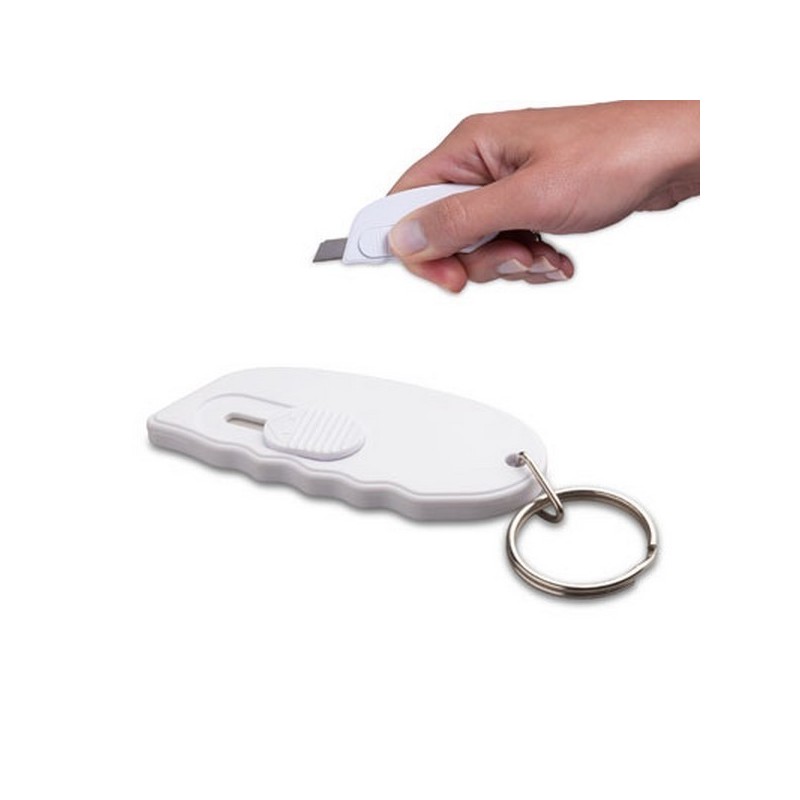 Mini cutter avec anneau brisé (porte-clés)