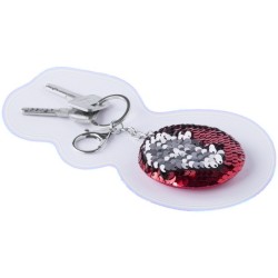 Porte-clés sequins brillant