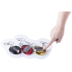 Porte-clés sequins brillant