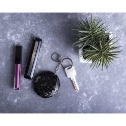 Porte-clés sequins brillant