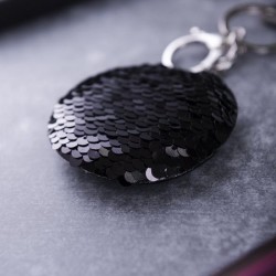 Porte-clés sequins brillant