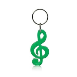Porte-clés clé de sol