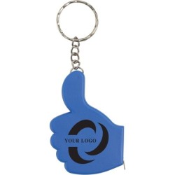 Porte-clés mètre ruban \'pouce\' 1m