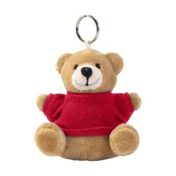 Porte-clés peluche avec T-shirt.