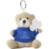 Porte-clés peluche avec T-shirt.