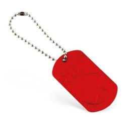 Plaque gi aluminium logo estampé - P.U.H.T émaillage 1 couleur