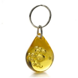 Porte-clés goutte reyclé