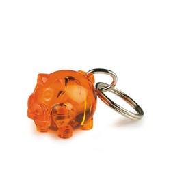 Porte-clés cochon mini recyclé
