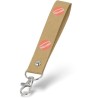 Porte-clés boucle kraft