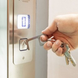 Porte-clés sans contact métal 1er prix