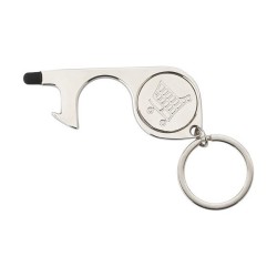 Ouvre-porte en métal avec jeton